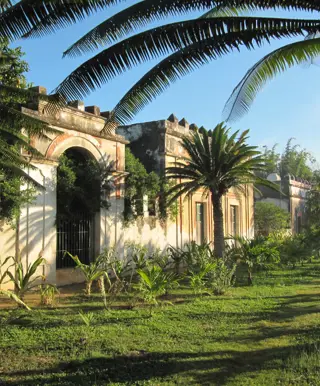 In einer traditionellen Hacienda nächtigen
